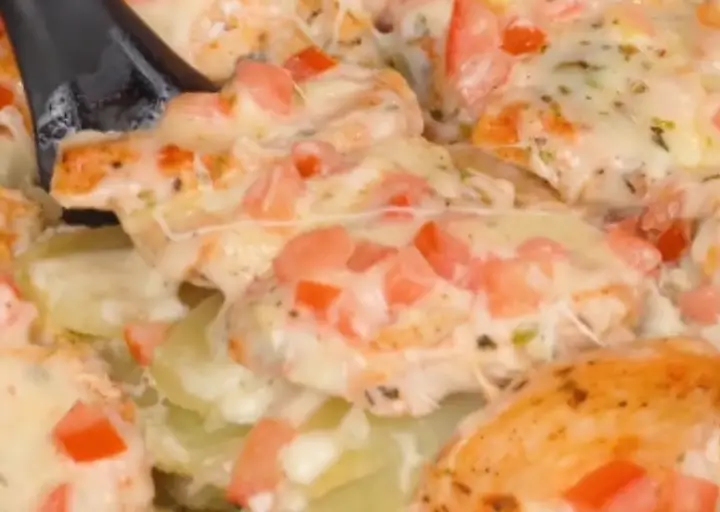 🍗🥔 frango com batatas ao forno fit