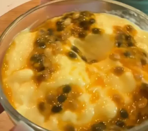 Mousse de Maracujá Fit com Apenas 21 kcal