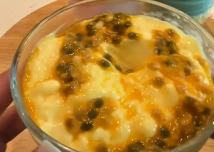 Mousse de Maracujá Fit com Apenas 21 kcal