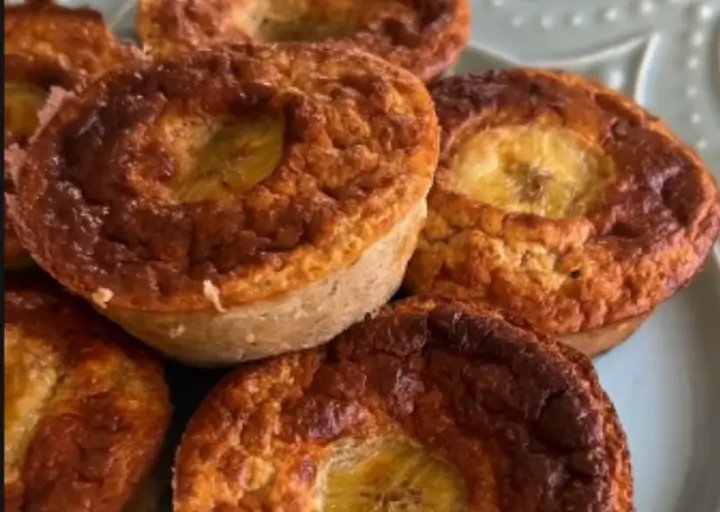 🍌🧁 Bolinho Fit de Banana na Airfryer | Lanche Saudável com Apenas 47 kcal por Unidade