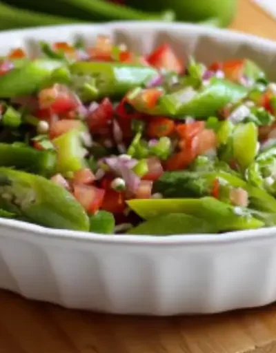 🥗🌿 Vinagrete de Quiabo Refrescante Fit | Sabor Único, Leve e Nutritivo