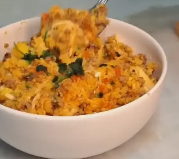 🌽🧀🍅 Cuscuz Recheado Proteico Fit