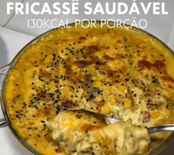 🥧🌽 FRICASSÊ SAUDÁVEL DE FRANGO FIT