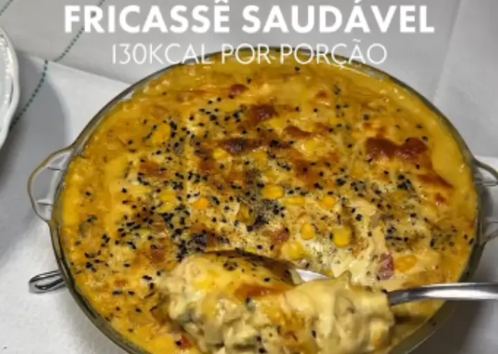 🥧🌽 FRICASSÊ SAUDÁVEL DE FRANGO FIT
