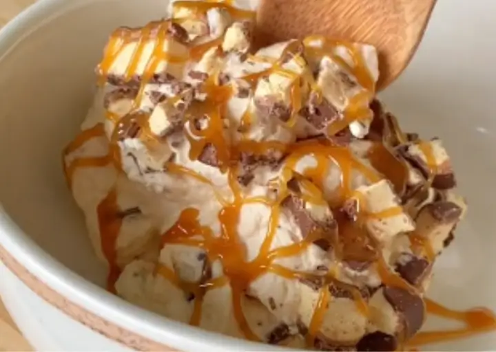 🍨🤍 Gelato Saudável Proteico de Doce de Leite
