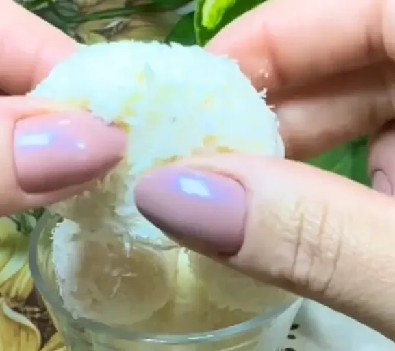 🥥🍬 beijinho de coco sem açúcar fit