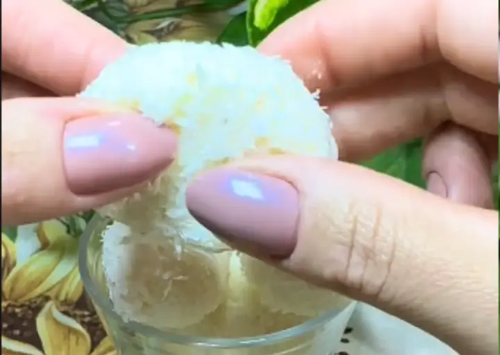 🥥🍬 beijinho de coco sem açúcar fit