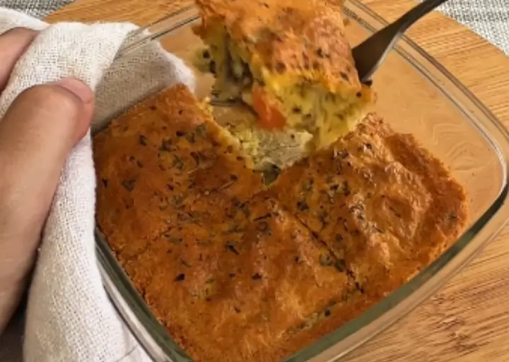 🥧🔥 Torta Salgada Fit de Tapioca na Airfryer