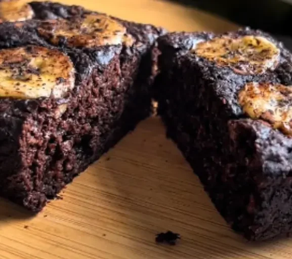 banana bread fit de cacau fofinho