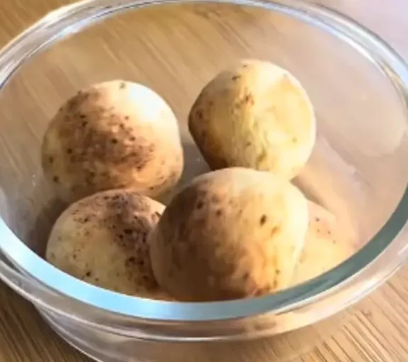 🧀✨ mini pão de queijo fit de airfryer