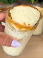 🍮✨ Pudim Fit de Doce de Leite no Copinho