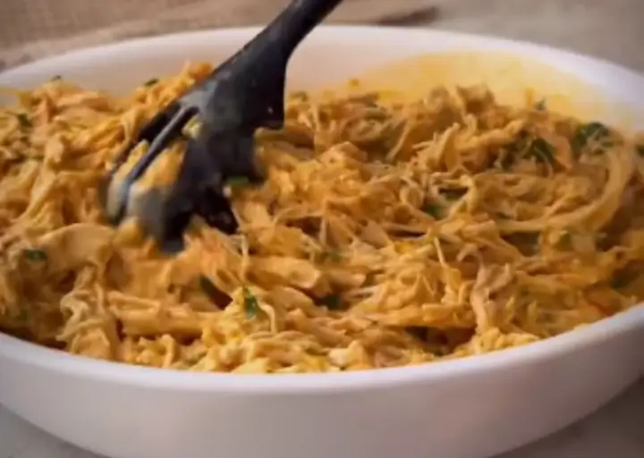 🍗🥣 Frango Desfiado Cremoso Fit