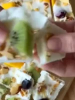 Sorvete de Iogurte Fit Congelado (