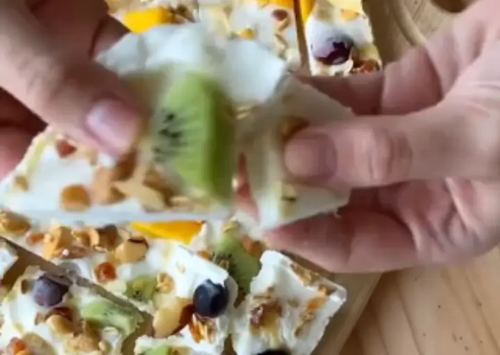 Sorvete de Iogurte Fit Congelado (