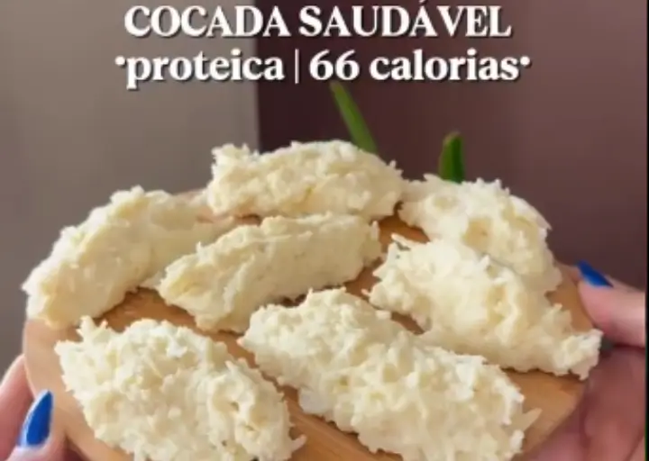 🥥✨ Cocada Saudável Proteica Fit