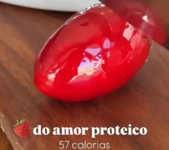 🍓💗 Morango do Amor Fit Proteico — Sem Açúcar e Irresistível