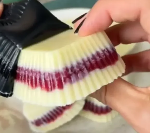 🍨❄️ Docinho Gelado Fit Recheado com Geleia